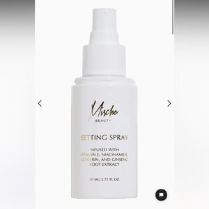 Brand New Muschio Beauty setting spray #makeupessentials